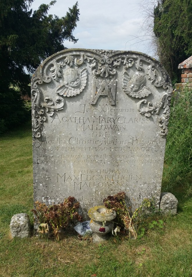 Agatha Christie's grave