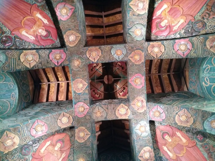 Ceiling of Watts Memorial Chapel