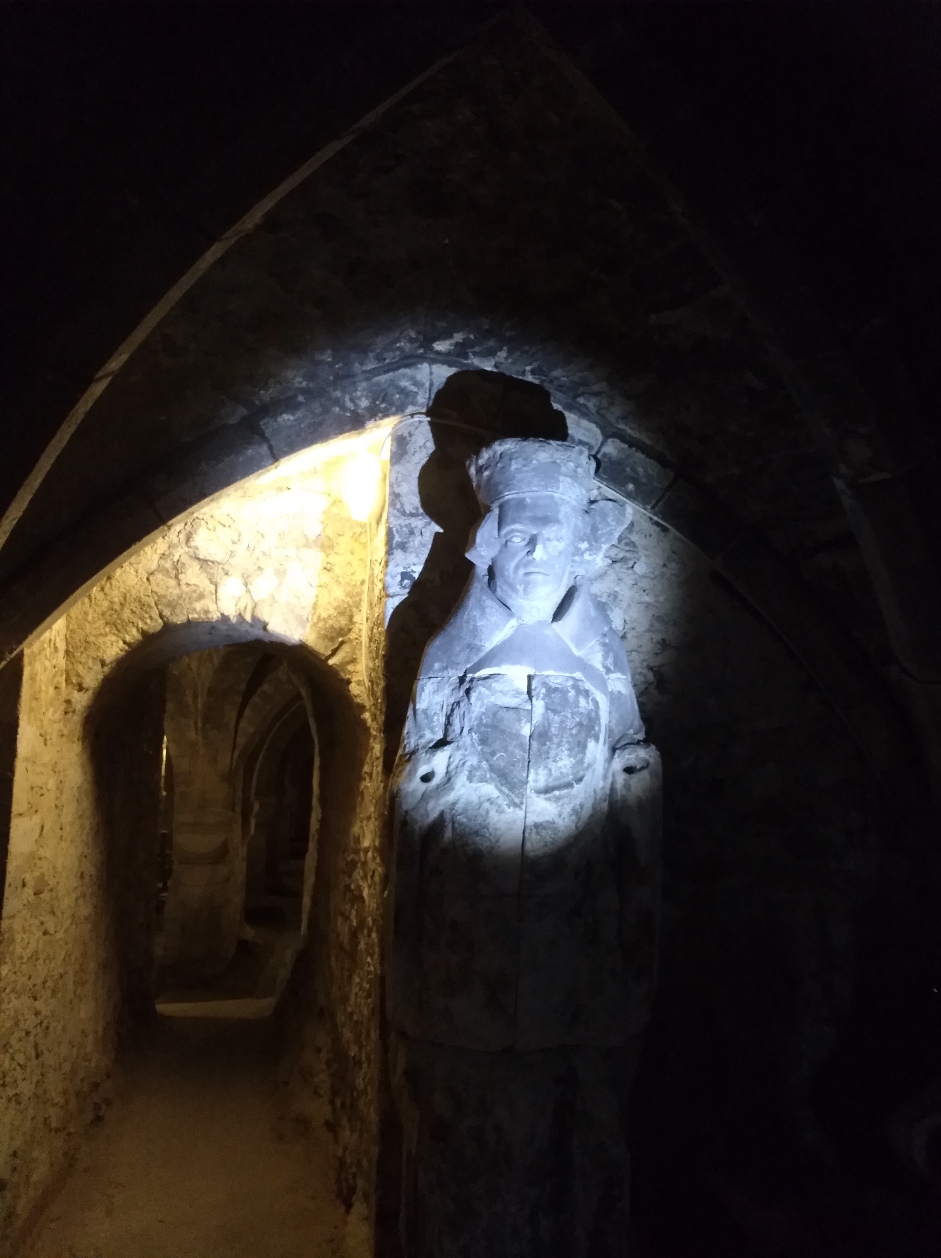 An Unexpected Tour – Winchester Cathedral Crypt – Wordland
